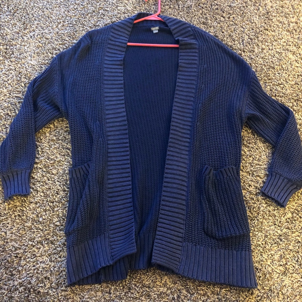 Aerie Sweater Cardigan - Blue